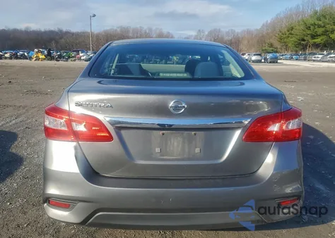 2016 Nissan Sentra S from USA, damaged, VIN 3N1AB7AP0GY263403